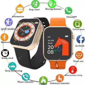 Relógio D20 Ultra Bluetooth Smart Watch, Pulseira Esportiva, Calorias de Música, Monitoramento do Sono, Step Steps, Carregamento USB, PK