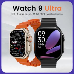 Relógio Ultra NFC Smartwatch para homens e mulheres, GPS Track, Bluetooth Call, BT Music, Jogos de carregamento sem fio, Novo, 49mm, 2023