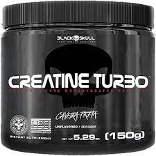 CREATINE TURBO - 150G BLACK SKULL