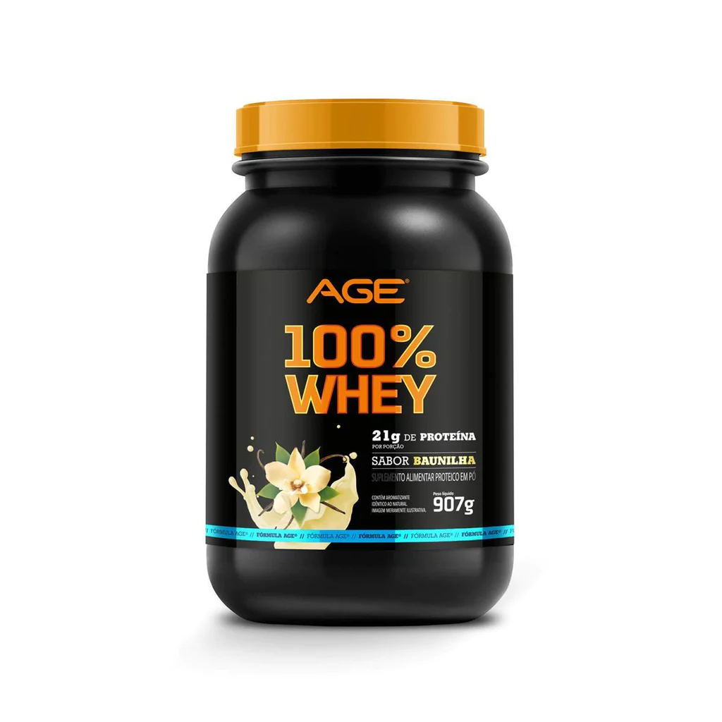 100% WHEY 907G - NUTRILATINA AGE