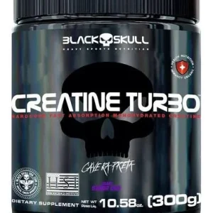 CREATINE TURBO – 300G BLACK SKULL